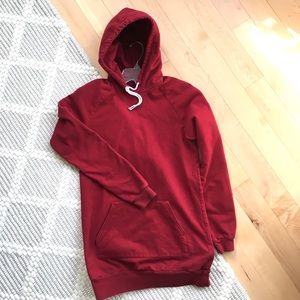 American Apparel long hoodie sweatshirt
